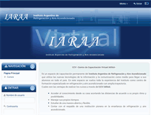 Tablet Screenshot of iaraa.aulainstitucional.com.ar